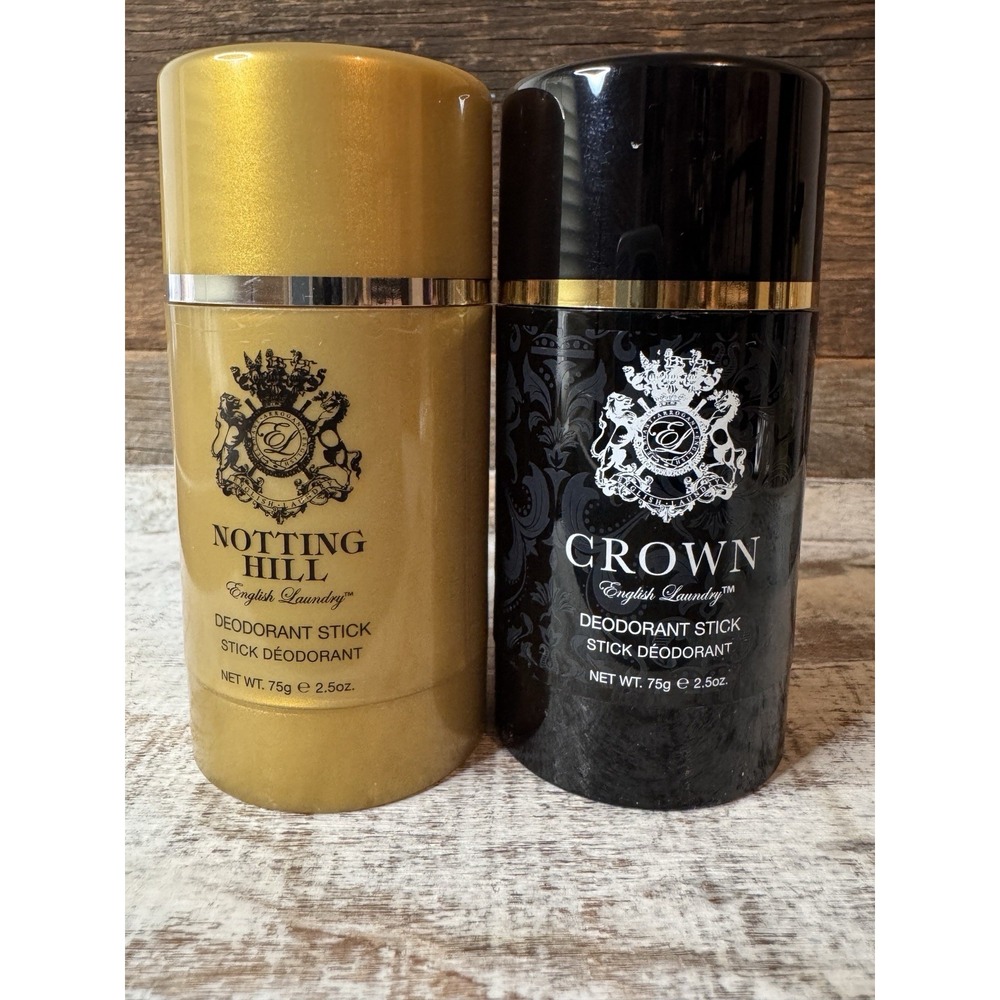 English Laundry Crown + Notting Hill Deodorant Stick Duo 75g Each